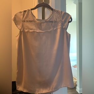 Ann Taylor loft Nude color with a hint of lilac